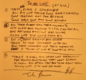 In my life - original lyric